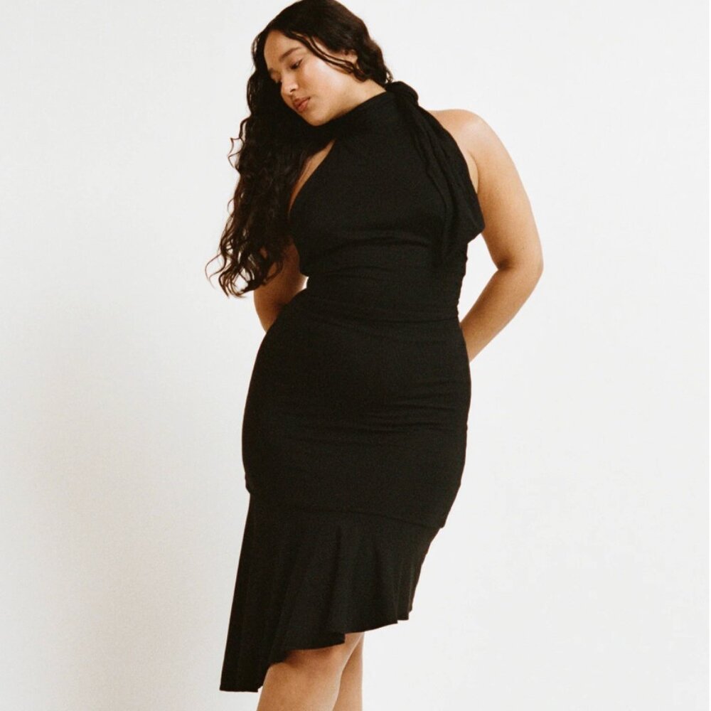 MIAOU KARINA DRESS - BLACK Sz. M